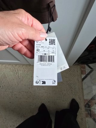 Pantalón Mango Marrón Hombre. De vestir. Nuevo