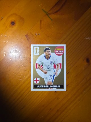 Cromo Jude Bellingham Oro Panini Extra