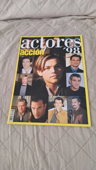 Revista Accion Especial Actores 1998