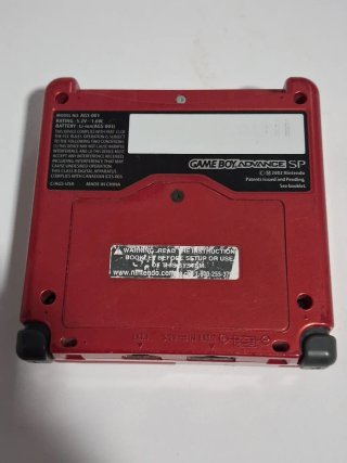 Game Boy Advance SP Roja +6 juegos y Zelda color