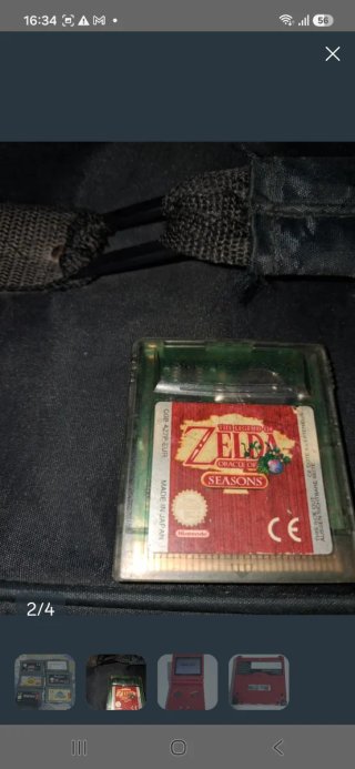 Game Boy Advance SP Roja +6 juegos y Zelda /PSone