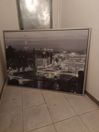 Lienzo París Torre Eiffel 140x100cm