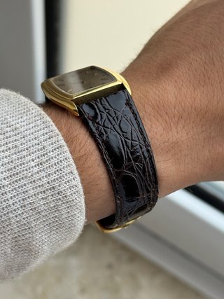 Omega De Ville Quartz Vintage Reloj Dorado