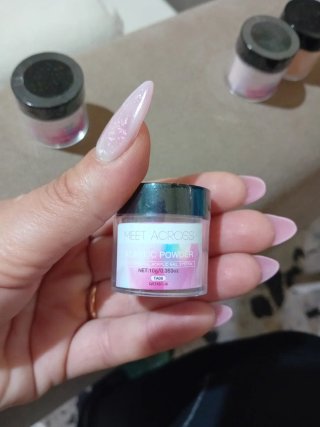 MEET ACROSS Polvere Acrilica Rosa 10g