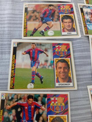 Cromos Jugadores FC Barcelona 97-98