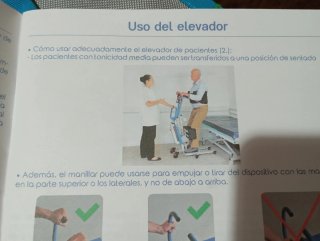 Elevador de pacientes eléctrico, grúa ancianos.