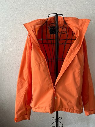 Chaqueta cortavientos OHUSKY naranja mujer