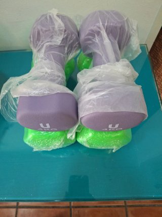 Set Mancuernas Neopreno 4kg y 5kg