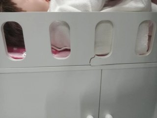 Muñeca Reborn con Cuna y Ropita