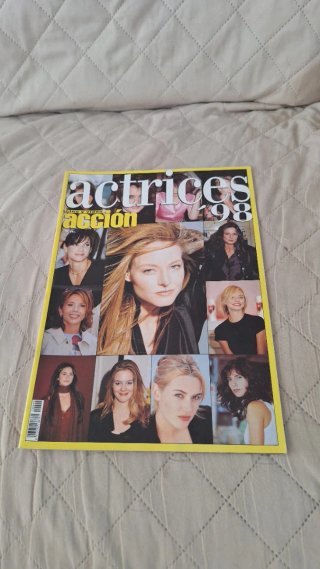 Revista Accion Especial Actrices 1998