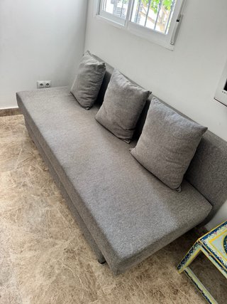 2 Sofás Cama IKEA Gris