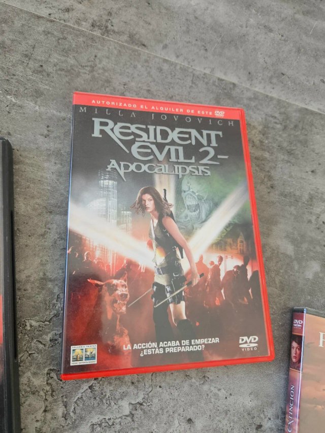 Colección 6 Películas DVD Resident Evil