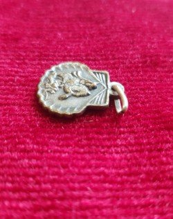 Medalla Antigua San Jorge Plata