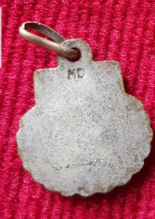 Medalla Antigua San Jorge Plata