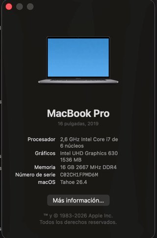 MacBook Pro 16 Apple