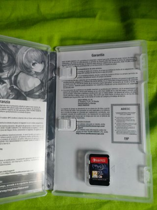 Nights of Azure 2 Switch RPG Pal Esp