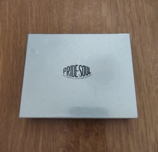 Pride and Soul Portafoglio in Pelle Grigia