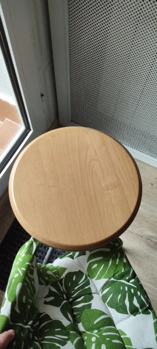 Mesa de cocina madera y metal