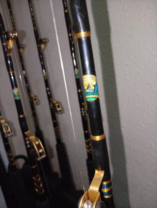 7 Carretes SHIMANO TLD 30 IIV + 7 Cañas GF IGFA