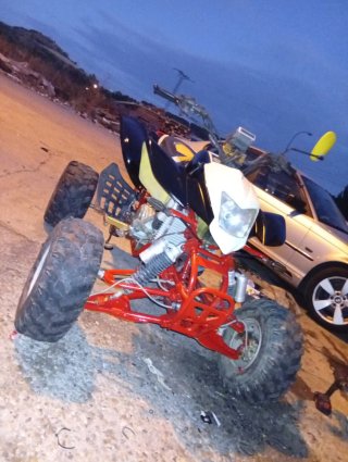 Quad cambio por moto motor am6
