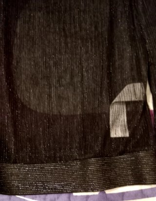 Blusa transparente mujer L