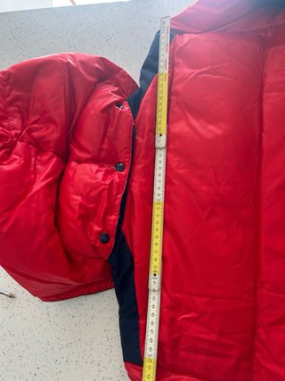 TecnoAlp Piumino Alpinismo Vintage Tg L Rosso