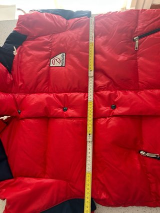 TecnoAlp Piumino Alpinismo Vintage Tg L Rosso