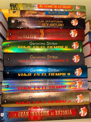 Colección libros Geronimo Stilton (20 libros)