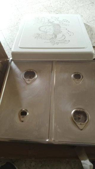 Placa de gas butano