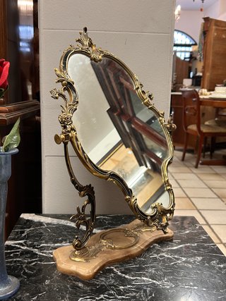 Espejo de Sobremesa Bronce
