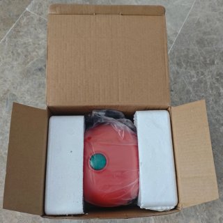 Mini gofrera eléctrica roja