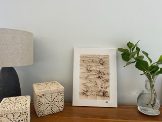Cuadro relieve texturizado 30x40 minimalista