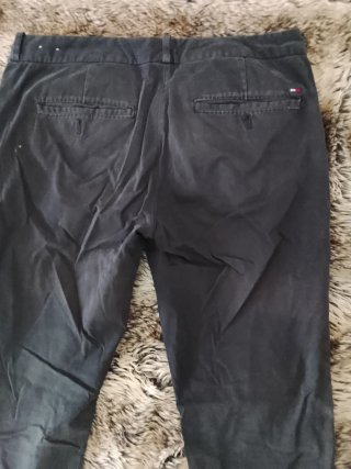 Pantalones Tommy Hilfiger Denim Negros