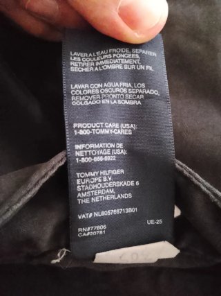 Pantalones Tommy Hilfiger Denim Negros