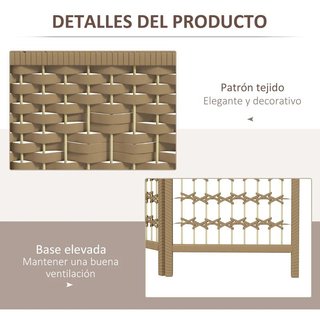 Biombo Separador de Ambientes de 3 Paneles 120x170