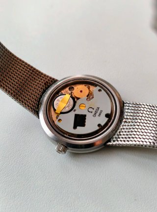 Omega Constellation Quartz Plata y Blanco