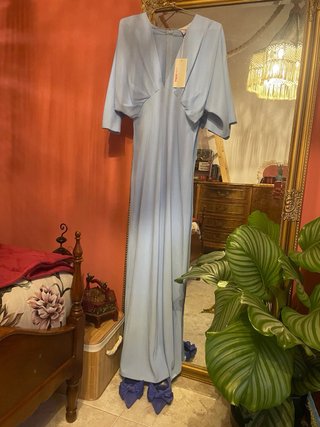 Vestido largo azul Timiami