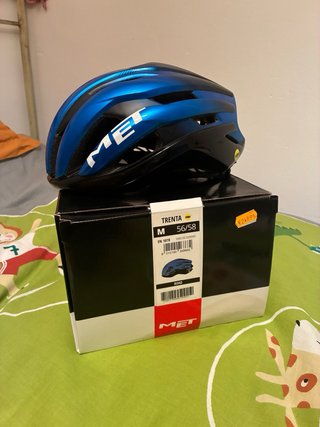 Casco MET Trenta M Azul