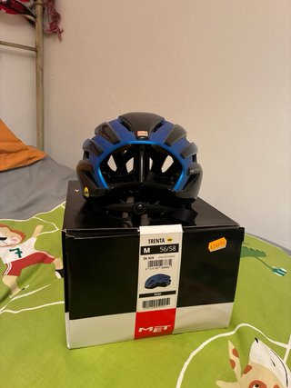 Casco MET Trenta M Azul