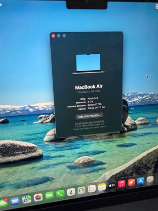 MacBook Air M3 13” 8GB 256GB SSD