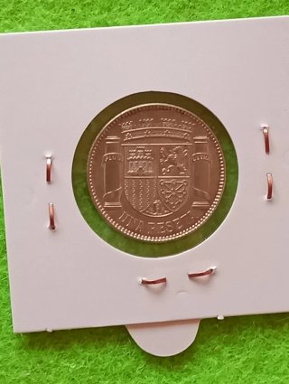 Plata Moneda Una Peseta de 1933 excelente estado