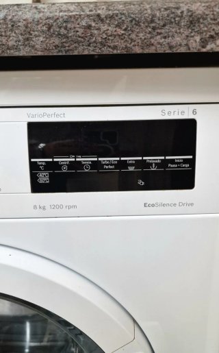 Lavadora Bosch Serie 6 8kg 1200rpm