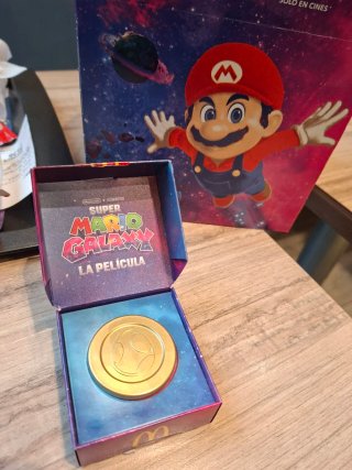 Moneda Dorada Super Mario del Huevo Yoshi Mcdonald