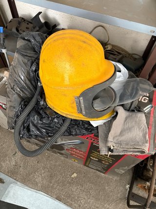 Máquina de chorro de arena marca airplast