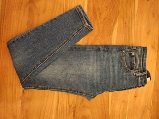 Pantalón pitillo Stradivarius azul talla 38