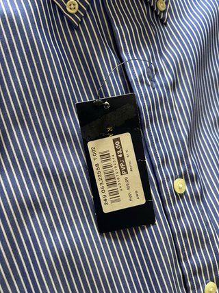 Camicia Polo Ralph Lauren righe S NUOVA