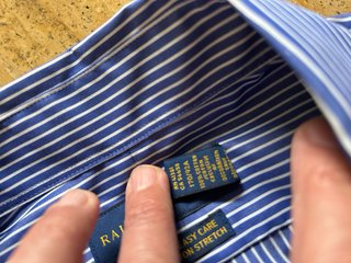 Camicia Polo Ralph Lauren righe S NUOVA