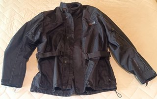 Chaqueta Moto Cordura Negra Talla XXL