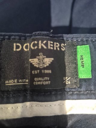 Pantalón Dockers Chino Mujer Azul