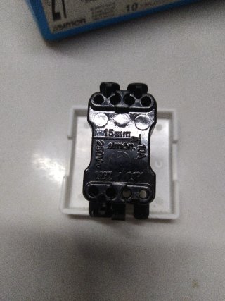 Conmutador Simón 27 Serie 10A 250V Blanco